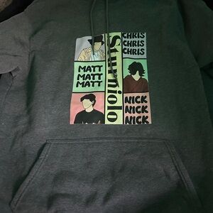 Stylish Graphic Hoodie - Gray